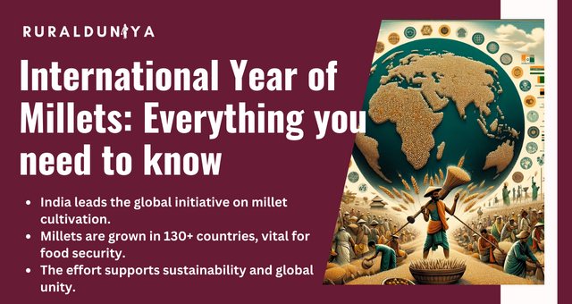 International Year of Millets - Unlocking Millets' Importance