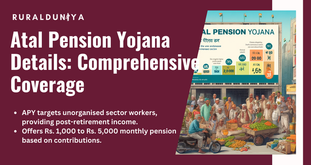 Atal Pension Yojana (APY) | Details, Benefits, Eligibility, Apply