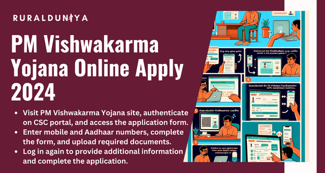 PM Vishwakarma Yojana Online Apply 2024