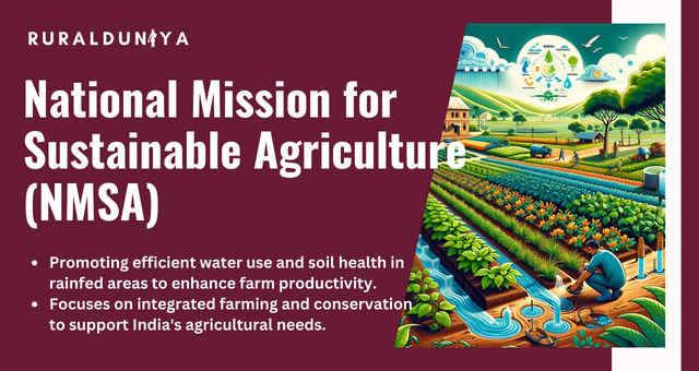 National Mission for Sustainable Agriculture (NMSA)