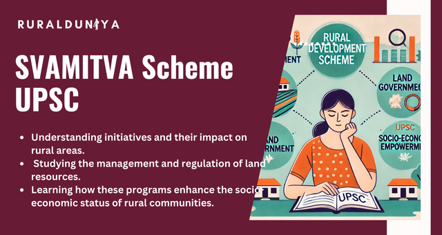 SVAMITVA Scheme UPSC