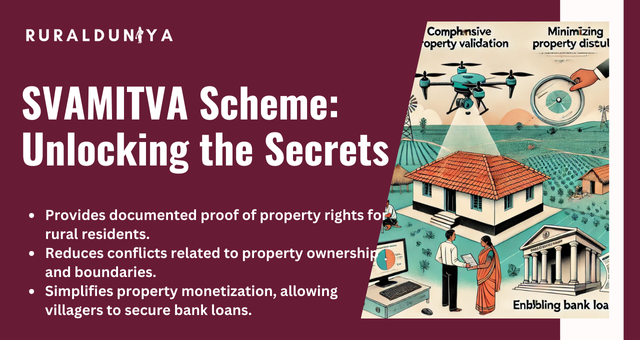 SVAMITVA Scheme: Objectives, Benefits, Apply, Eligibility