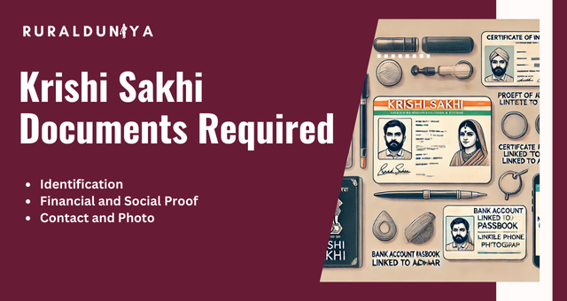 Krishi Sakhi Documents Required