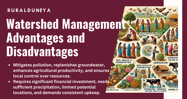 Watershed Management Advantages and Disadvantages