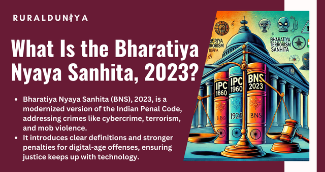 Bharatiya Nyaya Sanhita, 2023: A Step Towards Justice for All