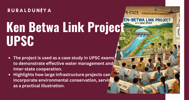 Ken Betwa Link Project UPSC
