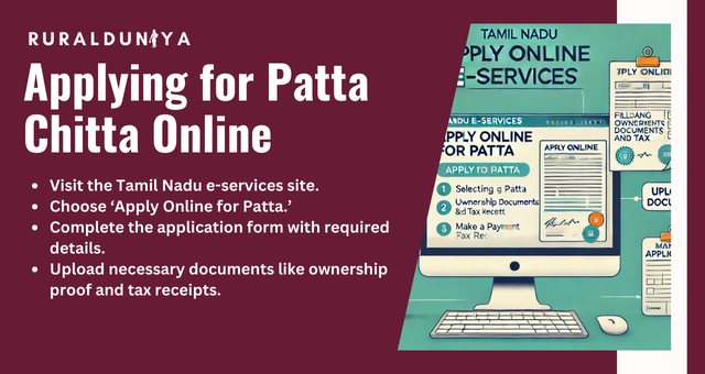 Applying for Patta Chitta Online