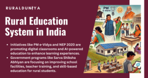 Rural Education in India | Challenges, Importance, Program