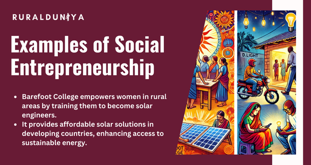 Examples of Social Entrepreneurship