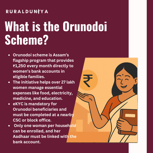 Read more about the article Orunodoi Scheme | Assam’s DBT , Apply, Eligibility, eKYC, Rejected and Status List