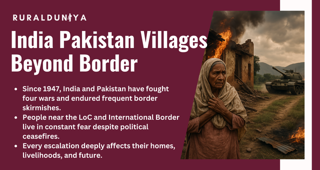 India Pakistan Villages Beyond Border