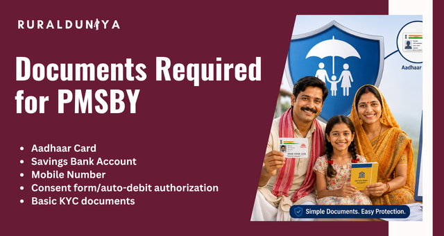 Documents Required for PMSBY