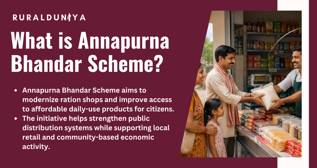 What is Annapurna Bhandar Scheme?