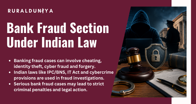 Bank Fraud Section Under Indian Law