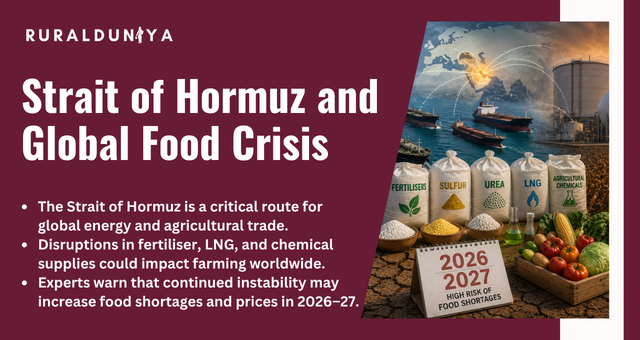 Strait of Hormuz and Global Food Crisis
